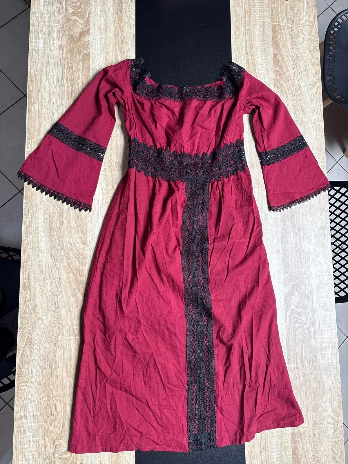 Robe longue taille M